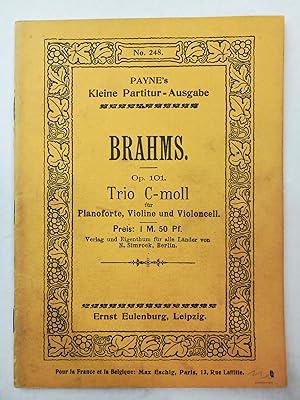 Op. 101 - Trio C-moll für Pianoforte, Violine und Violoncell