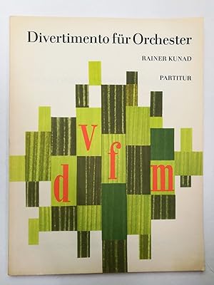 Divertimento für Orchester / conatum 43 - Partitur