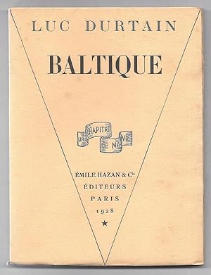 Seller image for Baltique. dition originale. for sale by Librairie Aubry