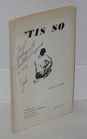 Seller image for Tis so for sale by Bolerium Books Inc.