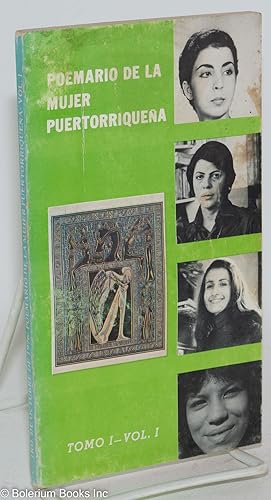 Imagen del vendedor de Poemario de la mujer Puertorriquea; tomo 1, vol. I. a la venta por Bolerium Books Inc.
