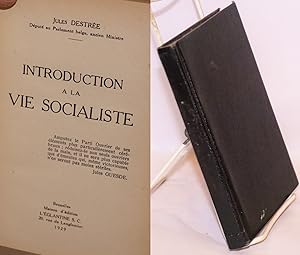 Seller image for Introduction a la vie socialiste for sale by Bolerium Books Inc.