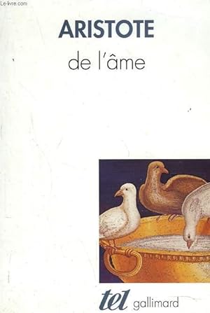 Seller image for DE L'ME for sale by Le-Livre