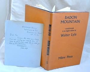 Badon Mountain : A Narrative Poem in the English Tradition