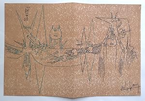Wifredo Lam. Suites No.3-Avril 1963.