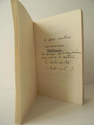 ERNEST THEODORE AMADEUS HOFFMANN. Biographie.