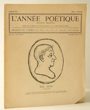 L'ANNEE POETIQUE n° 2  janvier 1934.