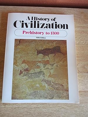 Imagen del vendedor de History of Civilization Pre-History to 1300 a la venta por Stillwaters Environmental Ctr of the Great Peninsula Conservancy