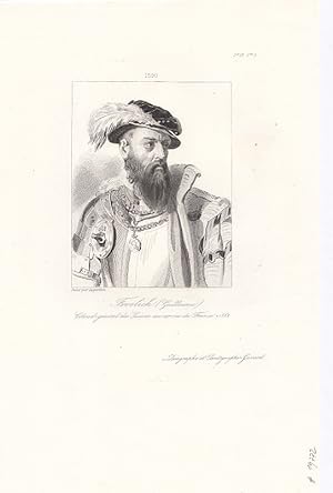 Bild des Verkufers fr Portrt. Brustbild, halbrechts. Original - Stahlstich (anonym), Blattgre: 27 x 18 cm, 1838. zum Verkauf von Antiquariat Michael Eschmann