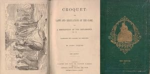 Image du vendeur pour Croquet: The Laws and Regulations of the Game, with A Description of the Implements Etc. Tc mis en vente par Barter Books Ltd