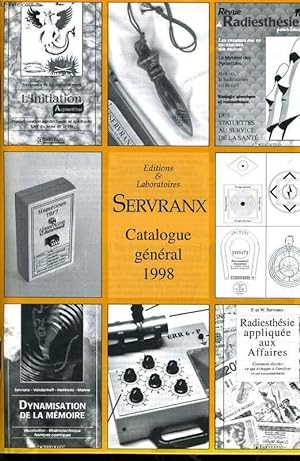 Bild des Verkufers fr CATALOGUE GENERALE 1998 zum Verkauf von Le-Livre