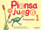 Seller image for Piensa y juega. Preescolar 1. for sale by Espacio Logopdico