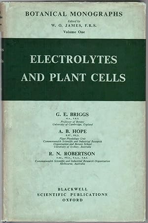 Bild des Verkufers fr Electrolytes and Plant Cells zum Verkauf von Besleys Books  PBFA