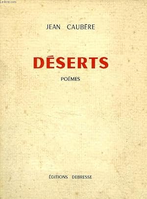 Imagen del vendedor de DESERTS a la venta por Le-Livre