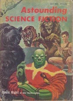 Imagen del vendedor de ASTOUNDING Science Fiction: April, Apr. 1958 ("The Man Who Counts") a la venta por Books from the Crypt
