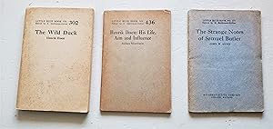 Little Blue Book No. 302, No. 436, No. 472 / Henrik Ibsen/ Julius Moritzen/ John W. Gunn.