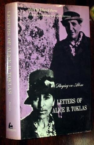 Imagen del vendedor de Staying on Alone: Letters of Alice B. Toklas a la venta por Veery Books