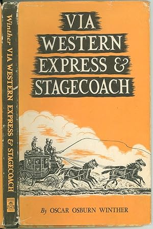 Image du vendeur pour Via Western Express & Stagecoach mis en vente par The Book Shed