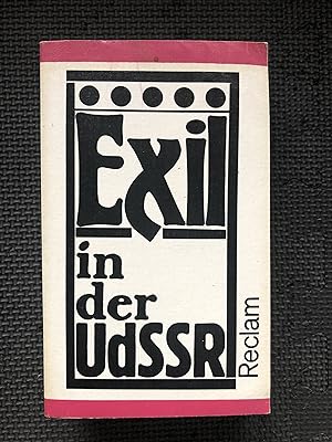 Immagine del venditore per Exil in der UdSSR venduto da Cragsmoor Books
