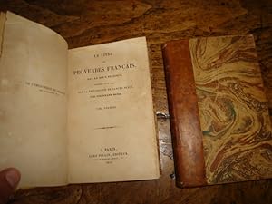 Seller image for Le livre des proverbes franais prcd d'un essai sur la philosophie de Sancho Pana. for sale by Librairie FAUGUET