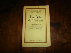 Seller image for La Bte du Vaccars for sale by Librairie FAUGUET