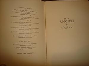 Immagine del venditore per Mes amours  vingt ans. venduto da Librairie FAUGUET