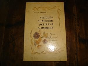 Seller image for Vieilles chansons des Pays d'Imerina. for sale by Librairie FAUGUET