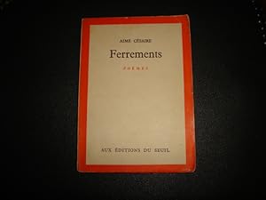 Image du vendeur pour Ferrements. Pomes mis en vente par Librairie FAUGUET