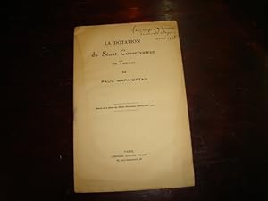 Bild des Verkufers fr La dotation du Snat-Conservateur en Toscane zum Verkauf von Librairie FAUGUET