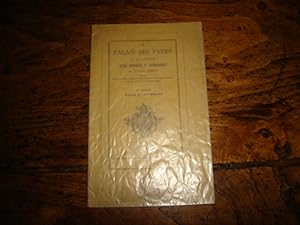 Seller image for Le Palais des Papes  Avignon. Notice historique et archologique. for sale by Librairie FAUGUET