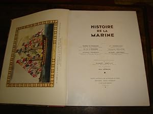 Seller image for Histoire de la Marine. for sale by Librairie FAUGUET