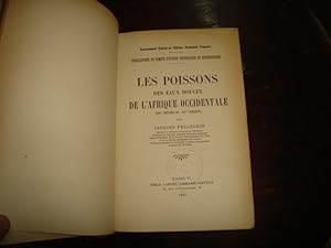 Seller image for Les Poissons des Eaux Douces de l'Afrique Occidentale ( Du Sngal au Niger ). for sale by Librairie FAUGUET
