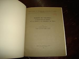 Imagen del vendedor de Maisons de Volubilis : Le Palais dit de Gordien et la Maison  la Mosaque de Vnus. a la venta por Librairie FAUGUET