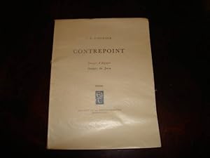 Seller image for contrepoint, images d'egypte, images du juras. for sale by Librairie FAUGUET