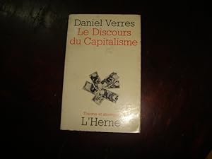 Immagine del venditore per Le discours du Capitalisme venduto da Librairie FAUGUET