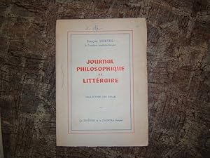 Seller image for journal philosophique et littraire. for sale by Librairie FAUGUET