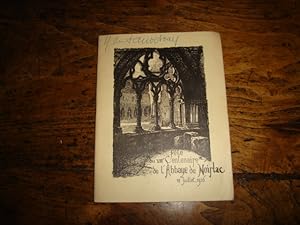 Imagen del vendedor de Fte du VIIIe Centenaire de l'Abbaye de Noirlac. 12 Juillet 1936. a la venta por Librairie FAUGUET