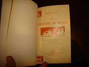 Image du vendeur pour Les chansons de Bilitis mis en vente par Librairie FAUGUET