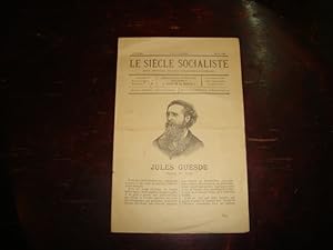 Bild des Verkufers fr Le Sicle Socialiste, Revue mensuelle politique, philosophique & littrraire. zum Verkauf von Librairie FAUGUET