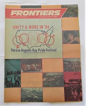 Seller image for Frontiers (Vol. Volume 3 Number No. 7, June 27-July 4, 1984) Gay Newsmagazine News Magazine for sale by Bloomsbury Books