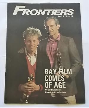Seller image for Frontiers (Vol. Volume 3 Number No. 47, April 3-10, 1985) Gay Newsmagazine News Magazine for sale by Bloomsbury Books