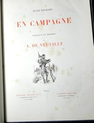 Seller image for En Campagne . Tableaux et dessins de A. de Neuville for sale by de KunstBurg