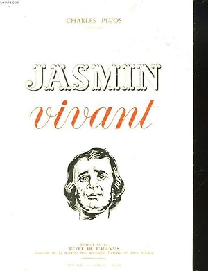Bild des Verkufers fr JASMIN VIVANT. EXTRAIT DE LA REVUE DE L'AGENAIS zum Verkauf von Le-Livre