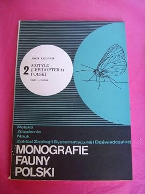 Seller image for MOTYLE (LEPIDOPTERA) POLSKI Czesc I - Ogolna (Monografie Fauny Polski Tom 2) for sale by LOE BOOKS