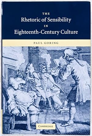 Seller image for The Rhetoric of Sensibility in Eighteenth-Century Culture (REVIEW COPY) for sale by ERIC CHAIM KLINE, BOOKSELLER (ABAA ILAB)