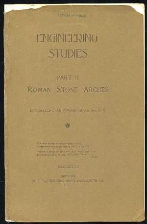 Engineering Studies: Part II: Roman Stone Arches