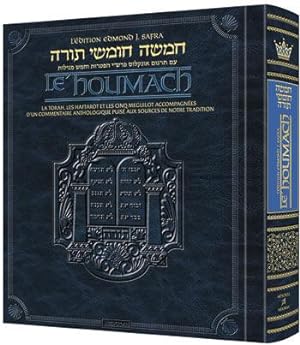 Imagen del vendedor de Le Houmach: la Torah, les Haftarot et les cinq Meguilot (Ed. Edmond Safra) - bilingue hbreu/franais a la venta por Sifrey Sajet