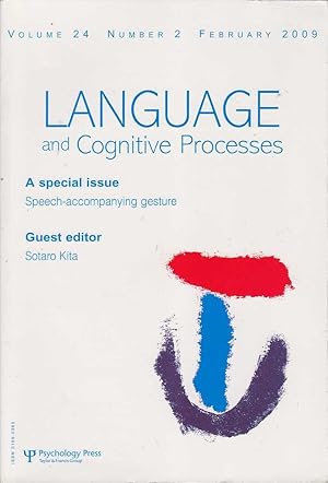 Immagine del venditore per Language and Cognitive Processes: Volume 24 Number 2 February 2009 venduto da Mr Pickwick's Fine Old Books