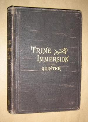 A Vindication of Trine Immersion as the Apostolic Form of Christian Baptism