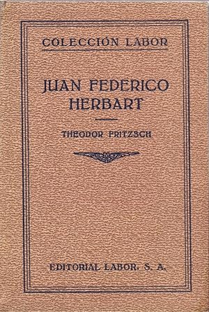 Seller image for JUAN FEDERICO HERBART for sale by Libreria 7 Soles